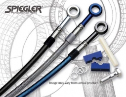 Spiegler Front & Rear Brake Line Kit / R1200C 97-04 ABS II & Standard Tall Bars